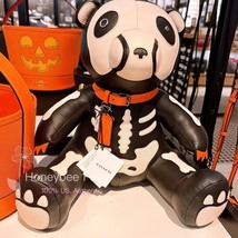 NWT  Coach Halloween Skeleton Bear Bag - £393.04 GBP