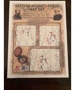 Gettysburg Battlefield Map Set - $4.00