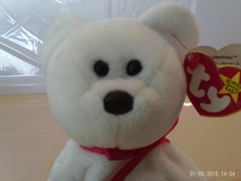 TY Beanie Babies Valentino,No Stamp/Star, Rare Errors &#39;SUFACE&#39; and &#39;ORIG... - $35.00