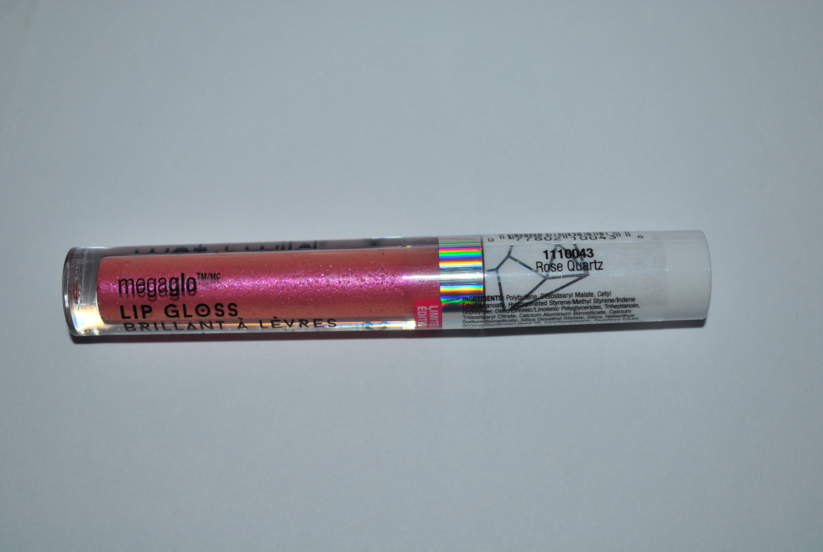 Primary image for Wet n Wild Crystal Cavern MegaGlo Lip Gloss - 1110043 Rose Quartz (Pack of 1)