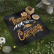 Picnic Blanket Outdoor Waterproof Stadium Blanket with Carrying Strap So... - £49.22 GBP