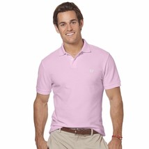 Chaps Ralph Lauren Polo Shirt-Blossom Pink-100% Cotton Soft Knit New-M $40 NEW - $22.97