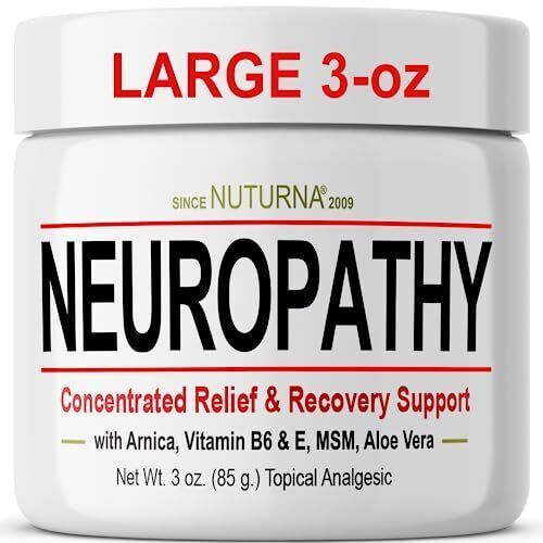 Primary image for Neuropathy Nerve Cream - for Feet Hands Legs Toes Back Ultra Strength Arnica ...