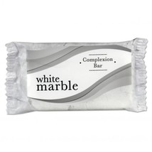 White Marble Dial Individually Wrapped Basics Bar Soap .75 oz Bar - Pack of 100  - £18.89 GBP