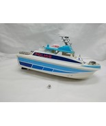 Vintage 1980s Police Speed Boat Toy 8&quot; - $376.14 MXN