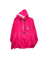 Members Only windbreaker looney tunes Women&#39;s XL pink pullover jacket Bu... - £35.03 GBP