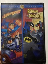 The Batman Superman Movie The Batman vs. Dracula DVD Double Feature Animated NEW - £9.60 GBP