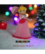 2019 Princess Peach Hallmark Keepsake Ornament  Xmas NIB Mint Super Mari... - €21,19 EUR