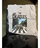 The Beatles Abbey Road Gray Band T-Shirt Size L 12-14 Apple Corps - £10.19 GBP