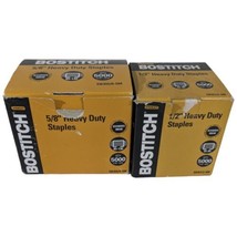 BOSTITCH b310hds Heavy Duty Staples 5/8 and 1/2 inch (5000 Pc Boxes) READ - £28.47 GBP