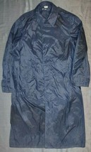 1968 Vietnam Era Usaf Us Air Force Raincoat Mans Lightweight Blue 38XL - £38.12 GBP