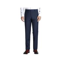 Men Renoir Flat Front Suit Separate Pants Slim Fit Soft Feel Slacks 201-19 Navy image 10