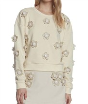 Stellah flower applique sweatshirt for women - $89.00