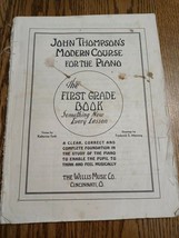 John Thompson&#39;s Modern Course for the Piano: First Grade Book missing cover - £23.13 GBP