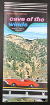 1970s Cave of the Winds Manitou Springs CO Colorado Travel Brochure Tourism - £7.43 GBP