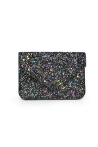 Urban Expressions Womens Glittler Sparkle Mini Vegan Leather Card Case Wallet - £12.01 GBP