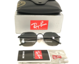 Ray-Ban Sunglasses RB3694 JIM 002/71 Black Hexagon Frames with Gray Lens... - £116.84 GBP