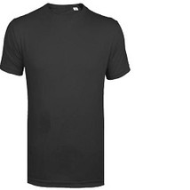 T-shirt  Mens Summer Plain 100% Cotton Gym AthleticTraining Tee Top Heav... - £10.23 GBP