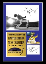 FREDDIE MERCURY   SIGNED  MOUNT  FRAMED 7764 - £13.84 GBP