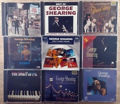 George Shearing CD lot x 9 Sunny Side My Ship Beautiful Is Night Grand Piano 176 - $14.24