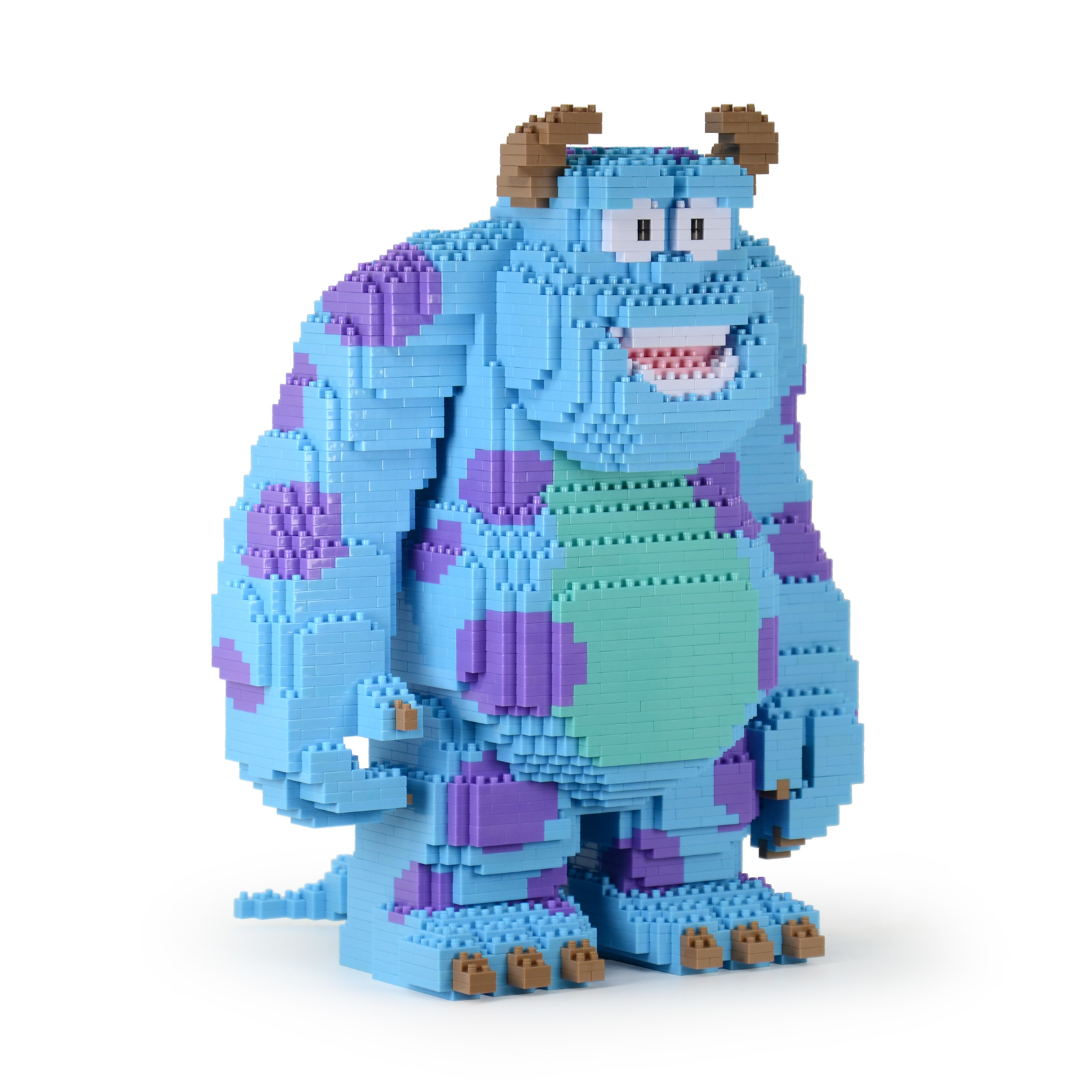 Monster Inc James Brick Sculpture (JEKCA Lego Brick) DIY Kit Item image 3