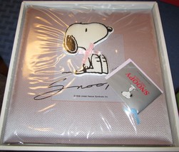 VTG Hallmark Japan Snoopy Peanuts photo album scrapbook - new in box !  ... - £27.02 GBP