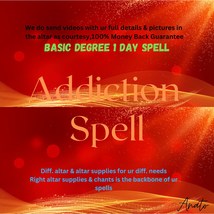 Addiction Spell  Break Habits Spell Bad Habit breaker - $600.00