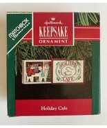 Holiday Cafe`1991`Look At Inside,Matchbook Memories Collection,Hallmark ... - £4.47 GBP