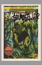 Frank Brunner SIGNED Man-Thing #1 Marvel Famous First Covers Art Card / ... - £23.79 GBP