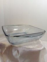 Kitchenware Glassware Blue Tint Casserole Dish 8&quot; x 8&quot;, 2 Quart - £14.22 GBP