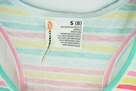 ORageous Girls Small Racerback Tunic Coverup Candy Stripe New with tags - $7.57