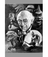 Sanjulian Original Art Oil Painting Ray Harryhausen Clash of the Titans ... - $37,633.39 MXN