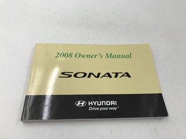 2008 Hyundai Sonata Owners Manual Case Handbook OEM K03B33055 - £21.34 GBP