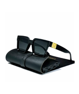 GAZELLE SQUARE SPORT SUNGLASSES OVERSIZED RUN DMC HIP HOP RETRO DESIGNER CLASSIC - $14.03