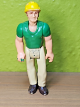 Vintage 1976 Fisher Price The Adventure People Construction Workers FRANK - $12.86