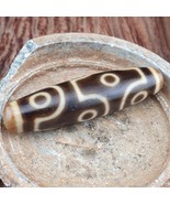 Hi quality 8 Eyes Old Himalayan Indo Tibetan Agate DZI Bead - $3,771.11 MXN