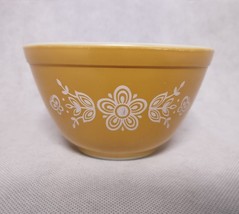 Pyrex Butterfly Gold 401 1.5 Pint Mixing Bowl - £17.34 GBP