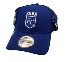 Kansas City Kc Royals Mlb New Era 39THIRTY Mesh Back Hat/Cap Sz M/L New W Tags - £22.17 GBP