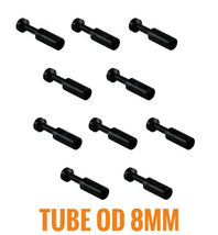 50Pcs Push-to-Connect Fitting Plug, Pneumatic Cap Style Blanking Plugs, 8MM - $25.24