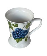 American Atelier Vineyard 5039 White Porcelain Leaves &amp; Grapes Tableware... - $19.34