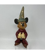 Extremely Rare Disney Carved Wood Sorcerer Apprentice Mickey 12” Fantasi... - £220.04 GBP