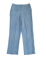Alfred Dunner Womens 10 Blue Classic Fit Straight Leg Comfort Waist Pant... - $14.01