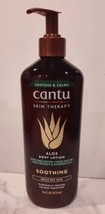 Cantu Skin Therapy Aloe Body Lotion W/ Shea Butter Cocoa Butter Vit C &amp;E 16 Oz.  - £15.58 GBP