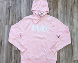 Nike Men&#39;s Club Fleece Graphic Pullover Hoodie DQ4653-663 Pink White NWT... - $44.95