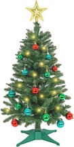 Sunshine Green Christmas Tree with Light 3ft Artifical Full Christmas Tr... - $83.67