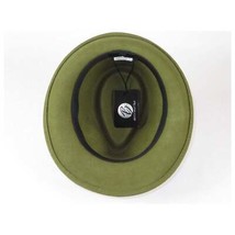 Men BENTLY HEADWEAR Hat Australian Wool Pinch Front Fedora Lite HU424 Olive image 2
