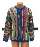 Coogi Millennium Vintage Wool Rainbow Sweater Rare Olympics Theme Hip Ho... - £773.99 GBP