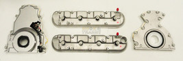 LS1 LS2 LS6 LS3 LQ4 Front Timing Rear Engine Plate Valve Covers w/ Gaskets - $435.00