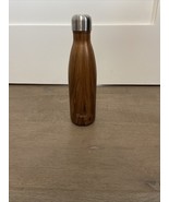 S'well The Wood Collection Stainless Steel Water Bottle Wood Grain Design Rustic - $263.87 MXN