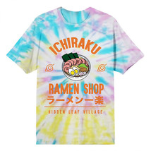 Naruto Ichiraku Ramen Shop Tie-Dye T-Shirt Multi-Color - £27.50 GBP+